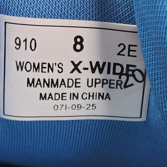 Orthofeet Womens Biofit Tahoe 910 Tieless Sneakers Size 8 (2E) Extra Wide - Picture 9 of 9